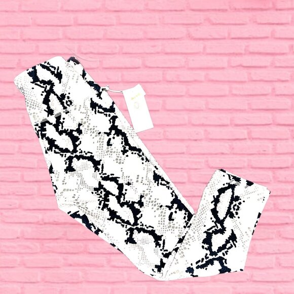 Balance Collection High-Rise Leggings Full Length Summer Snake Yoga Pants NWT - Picture 5 of 12